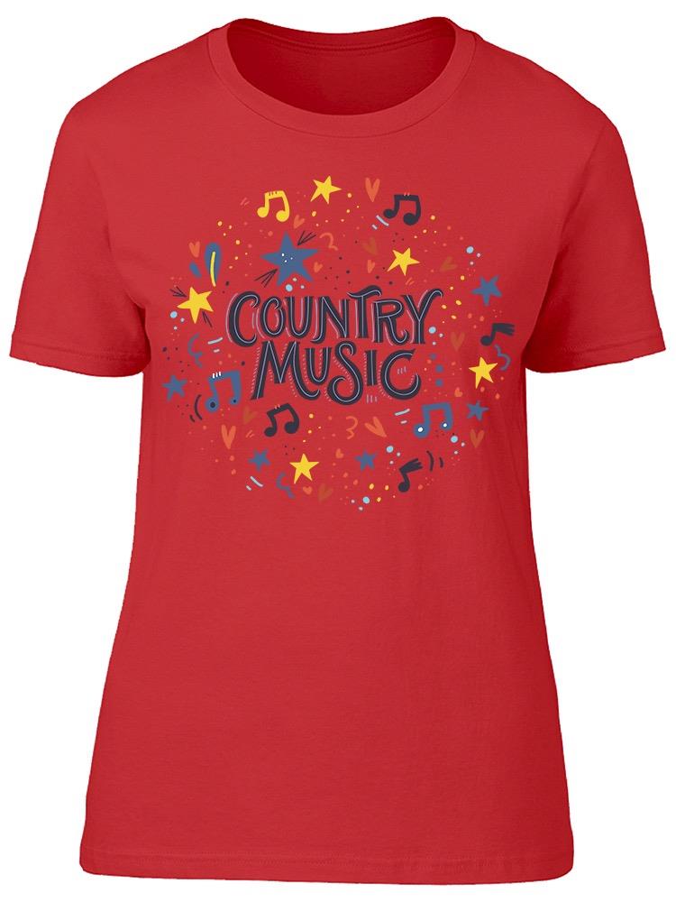 Country Music Tee Women's -Image by Shutterstock