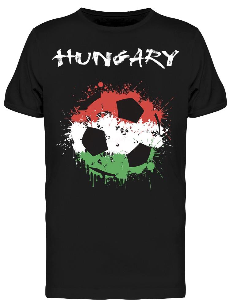 Abstract Footbal Hungary   Tee Men's -Image by Shutterstock