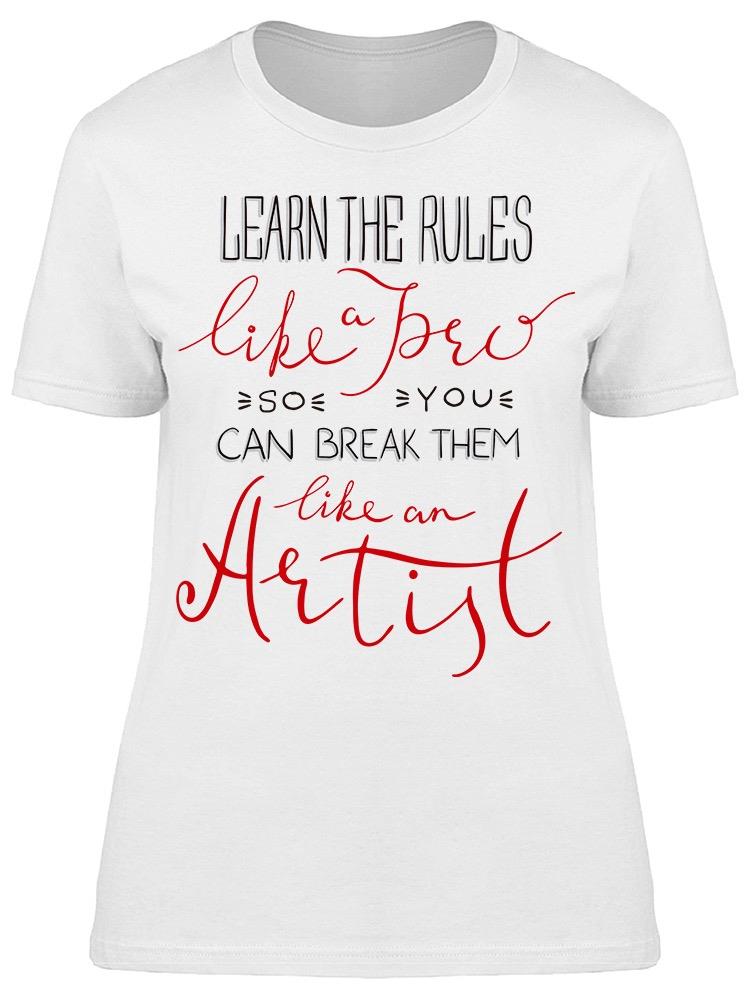 Teenage Quote Tee Women's -Image by Shutterstock