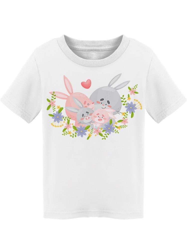 A Cuddly Family Of Rabbits Tee Toddler's -Image by Shutterstock