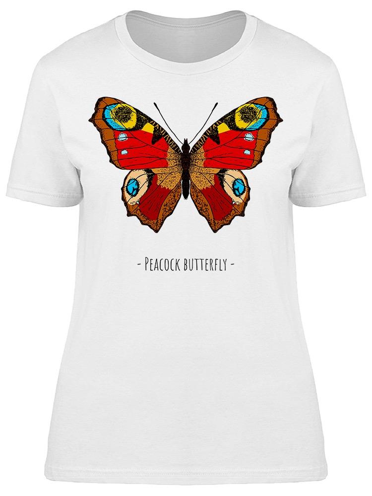 "peacock Butterfly" Tee Women's -Image by Shutterstock