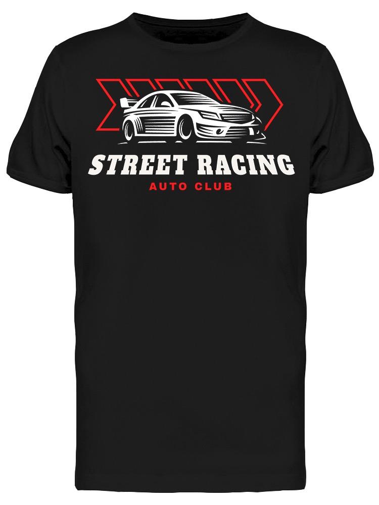 Auto Club, Street Racing Tee Men's -Image by Shutterstock