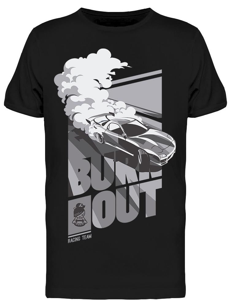 Design: Burnout Racing Team Tee Men's -Image by Shutterstock