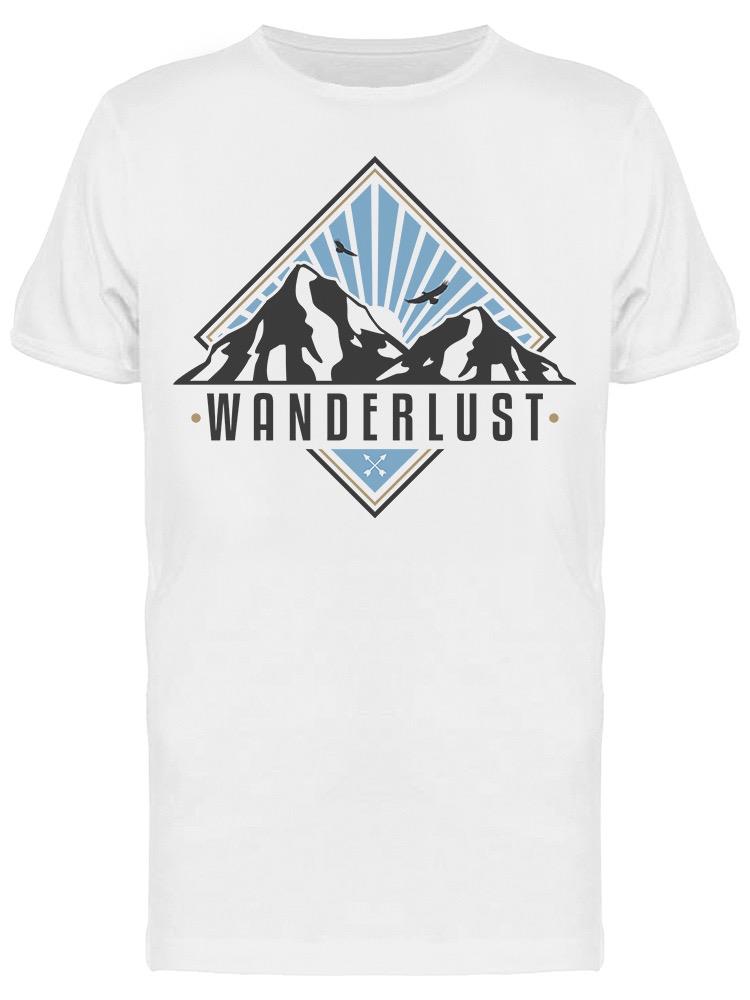 Wanderlust Lifestyle Mountain Tee Men's -Image by Shutterstock