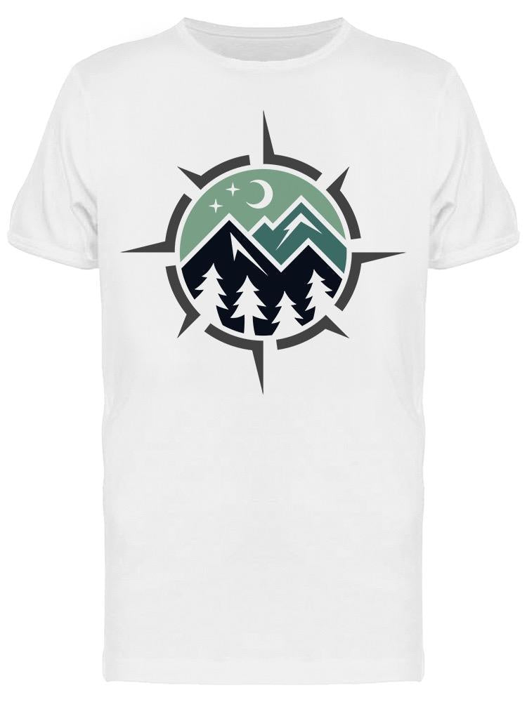 Mountains Forest Symbol Tee Men's -Image by Shutterstock