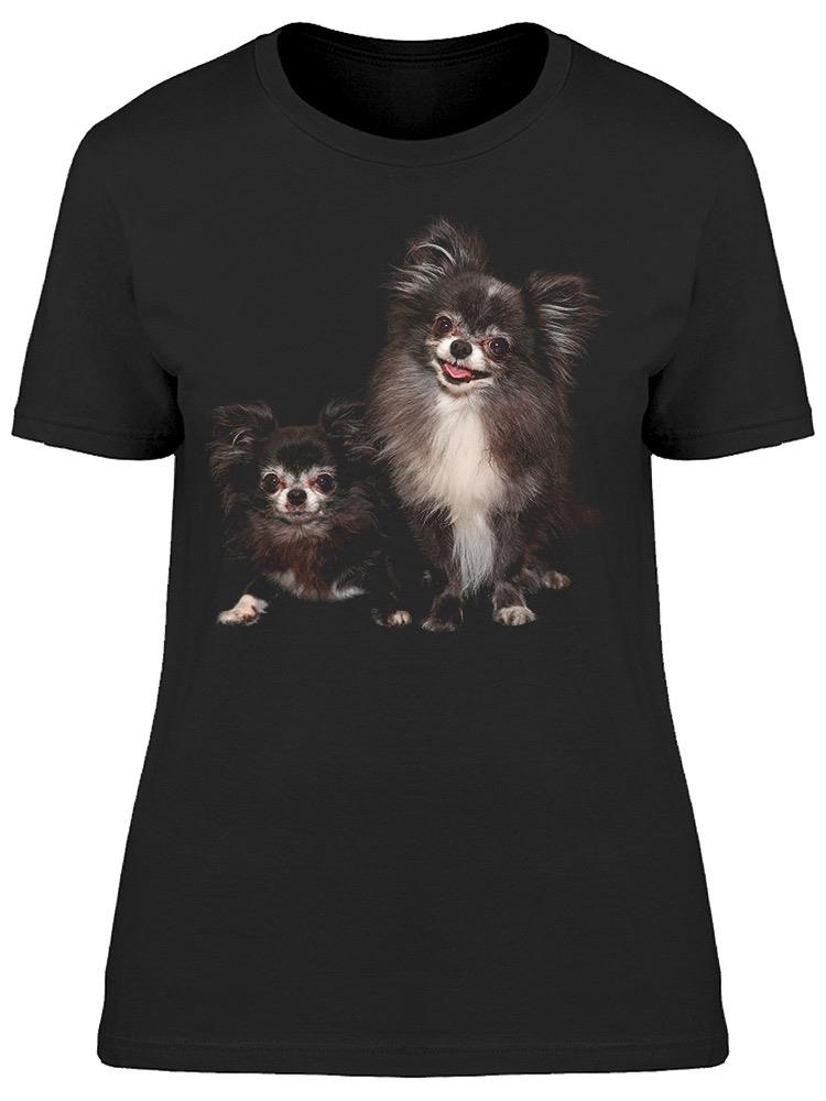 2 Happy Chihuahuas Tee Women's -Image by Shutterstock