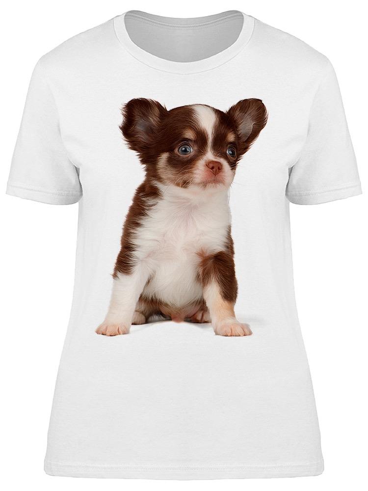 Chihuahua Sitting, Being Pretty  Tee Women's -Image by Shutterstock