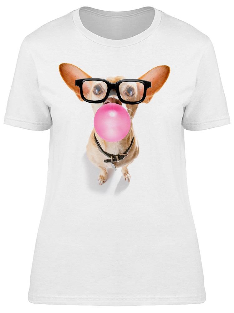 Silly Dog Chewing Gum Tee Women's -Image by Shutterstock
