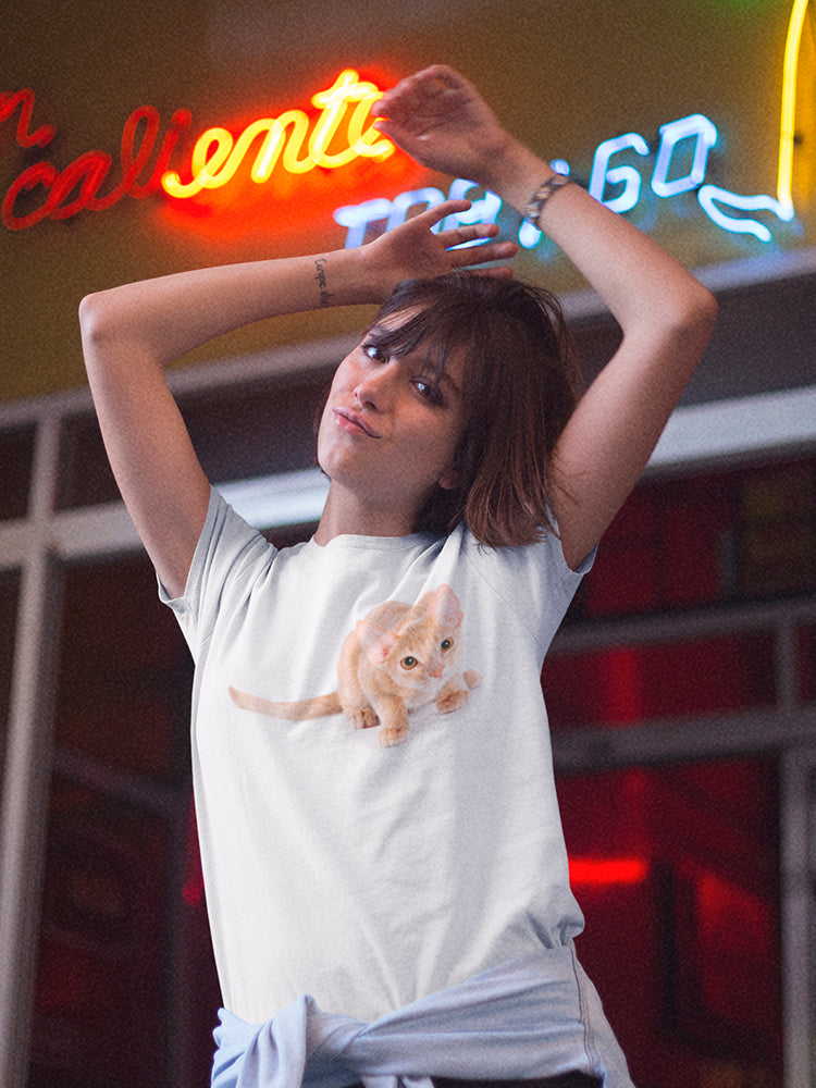 Amazing Abyssinian Cat Tee Women's -Image by Shutterstock