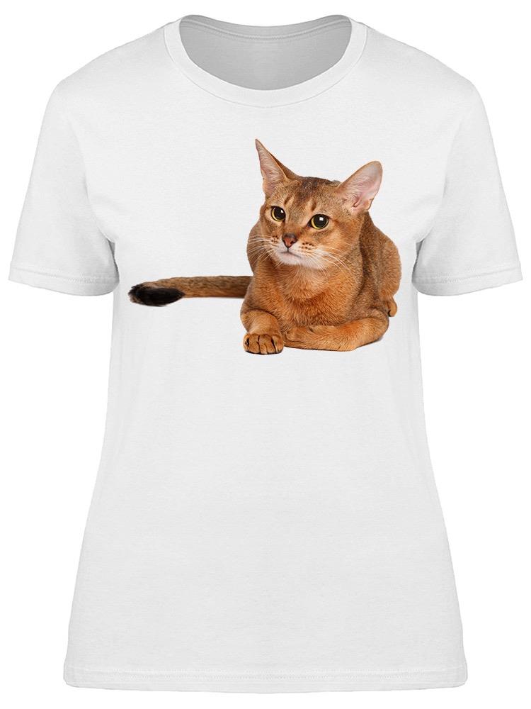 Abyssinian Cat Tee Women's -Image by Shutterstock