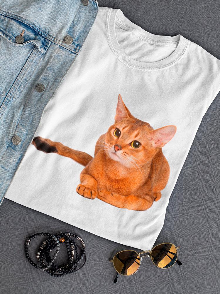 Abyssinian Cat Tee Women's -Image by Shutterstock