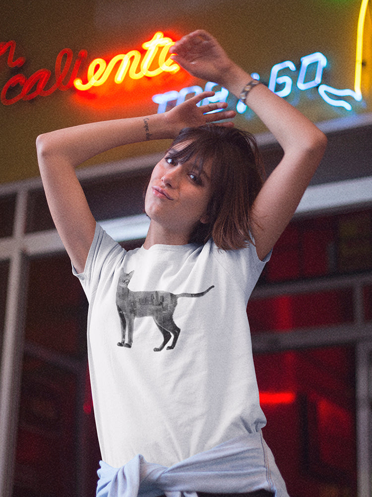 Abyssinian Cat Tee Women's -Image by Shutterstock