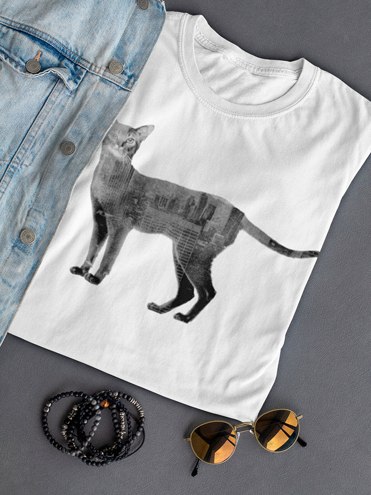 Abyssinian Cat Tee Women's -Image by Shutterstock