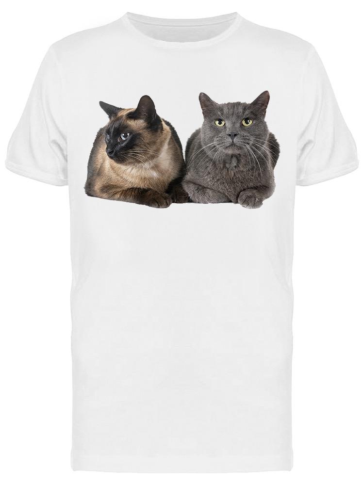 A Couple Of Cute Cats Tee Men's -Image by Shutterstock