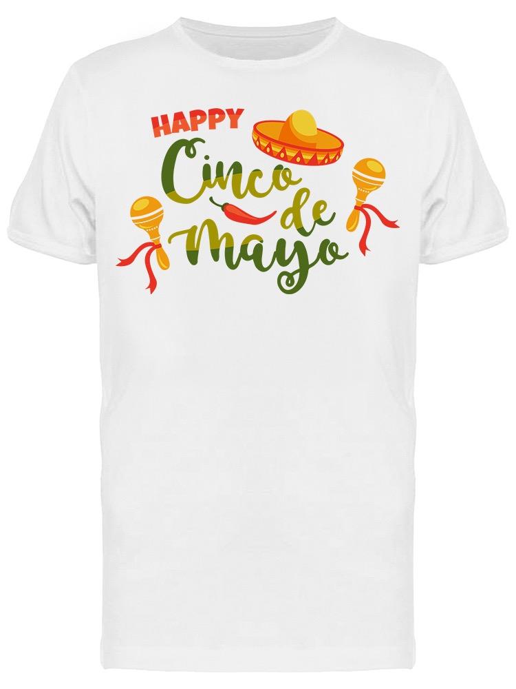 Cinco De Mayo Celebrations Tee Men's -Image by Shutterstock