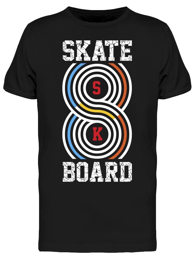 Skate Board 8 Tee Men's -Image by Shutterstock