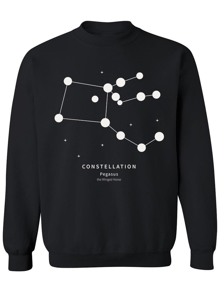 The Constellation Of Pegasus Sweatshirt Men's -Image by Shutterstock