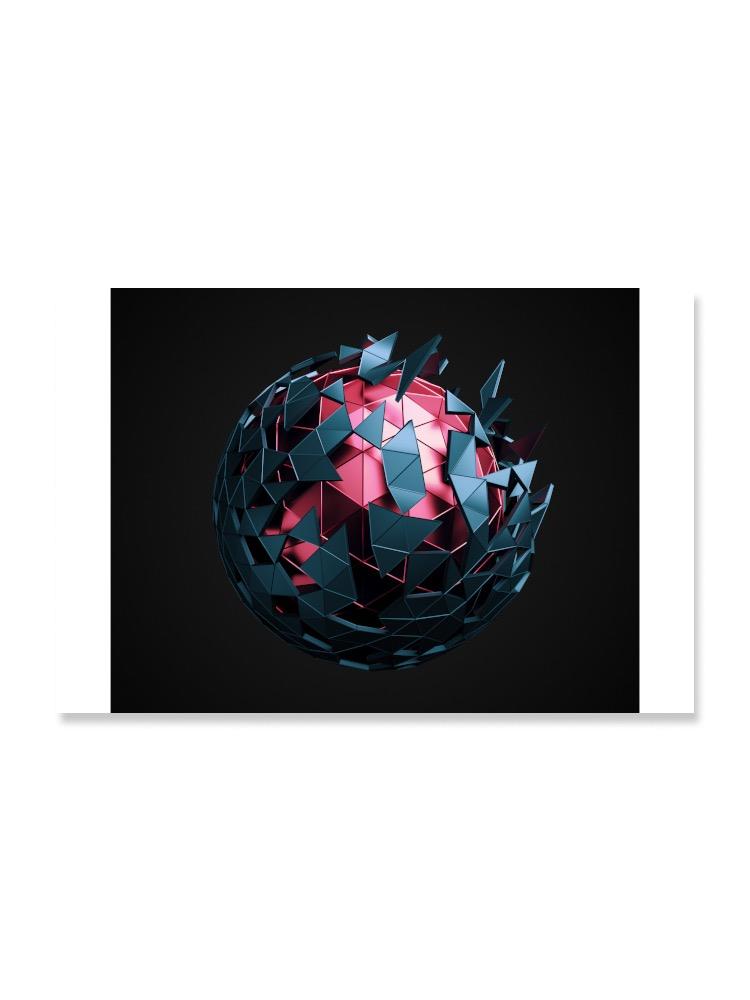 Polygon Planetary Landscape Poster -Image by Shutterstock