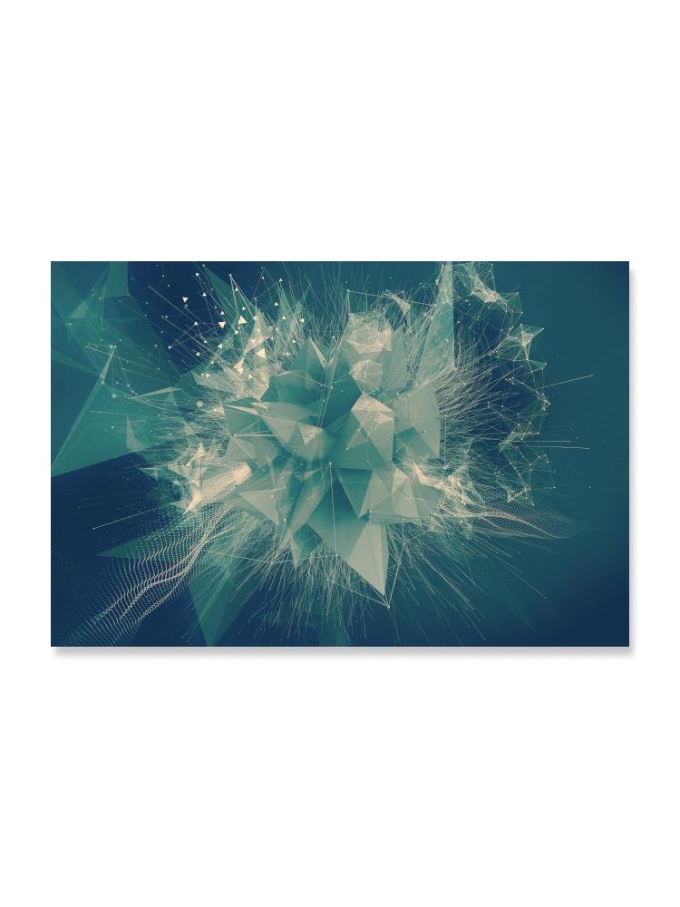 3d Shapes In Explosion Form  Poster -Image by Shutterstock
