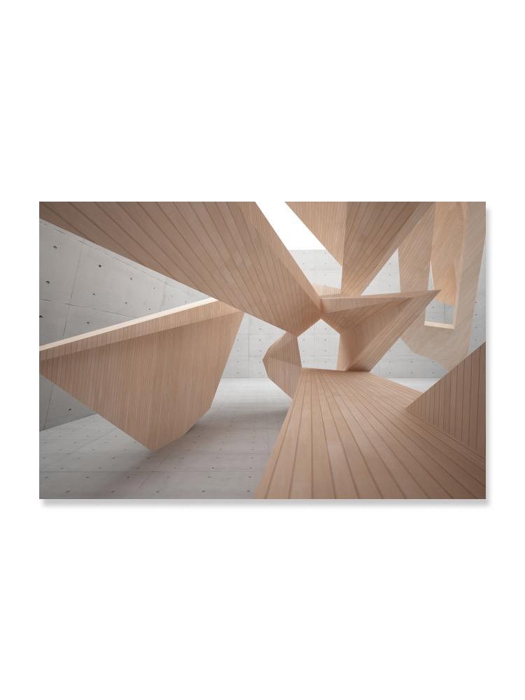 Abstract Photo Conrete And Wood Poster -Image by Shutterstock