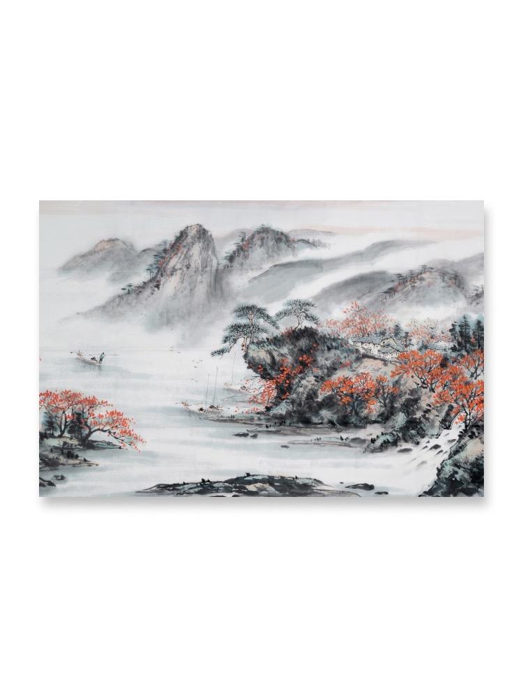 Traditional Chinese Landscape  Poster -Image by Shutterstock