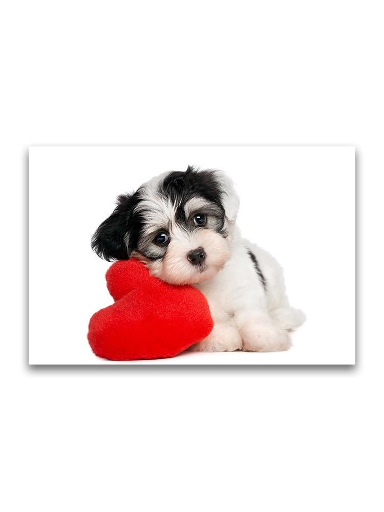 Adorable Love Puppy  Poster -Image by Shutterstock