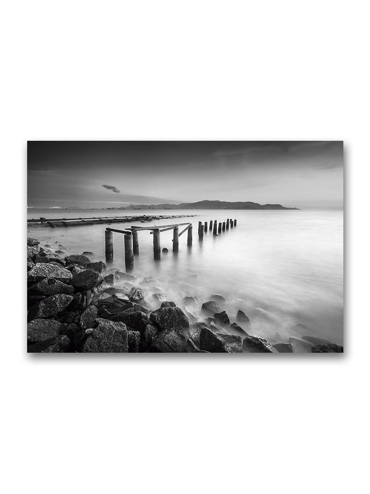 Abandoned Pier Poster -Image by Shutterstock