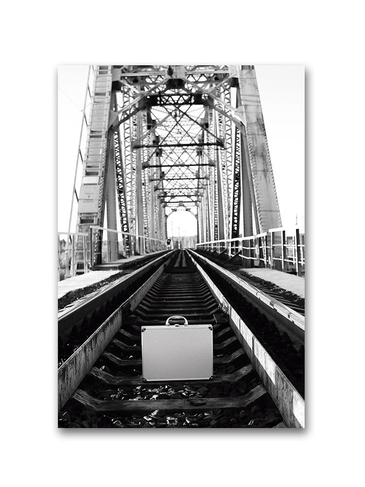 Metal Case On The Railroad Poster -Image by Shutterstock