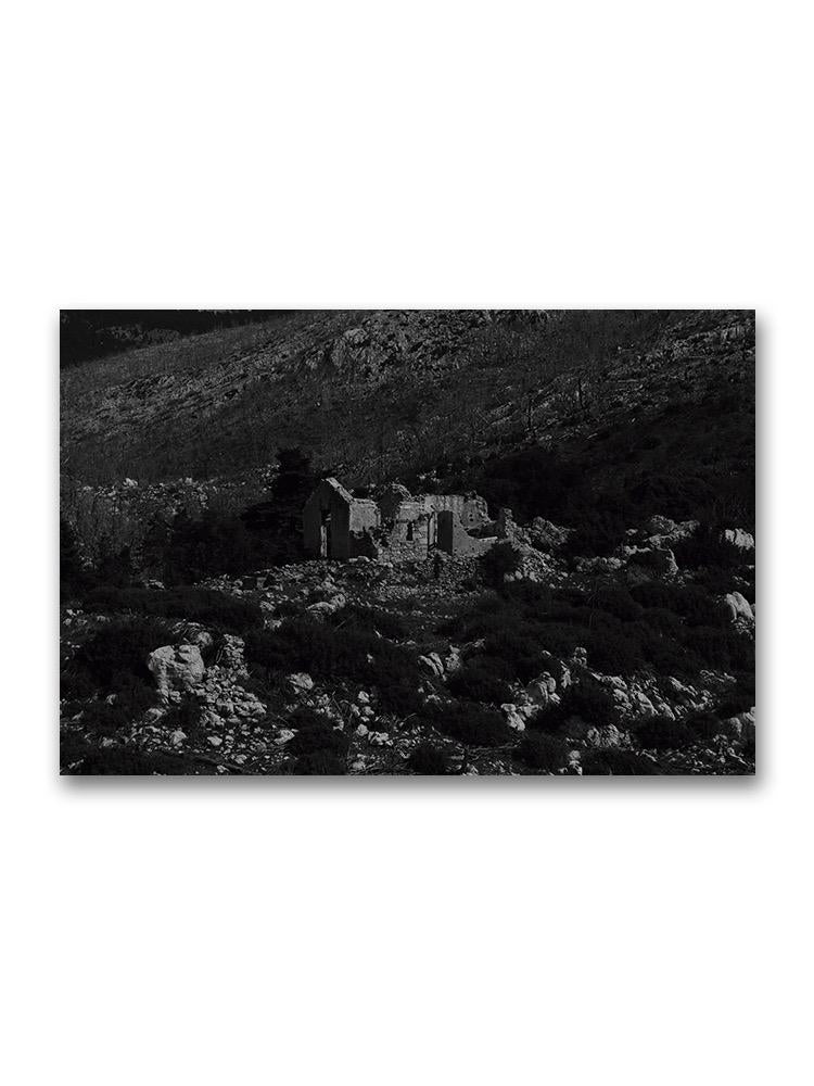 Burned Forest On A Mountain Poster -Image by Shutterstock