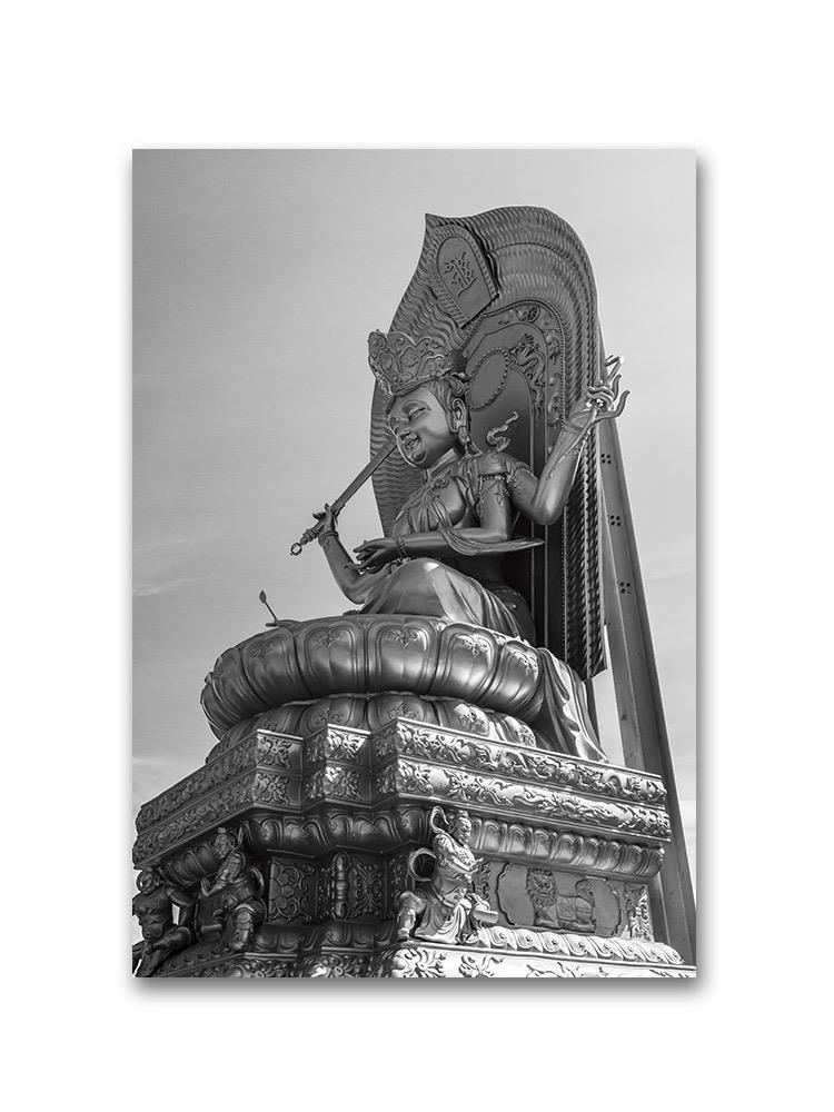 A Budha Statue Poster -Image by Shutterstock