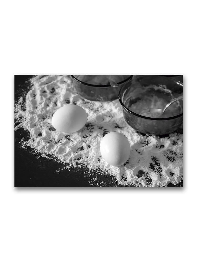 Flour And Eggs Poster -Image by Shutterstock