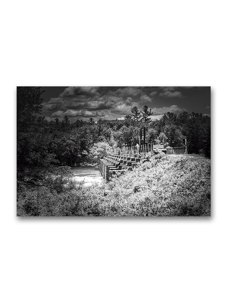 Water Dam Bridge Poster -Image by Shutterstock