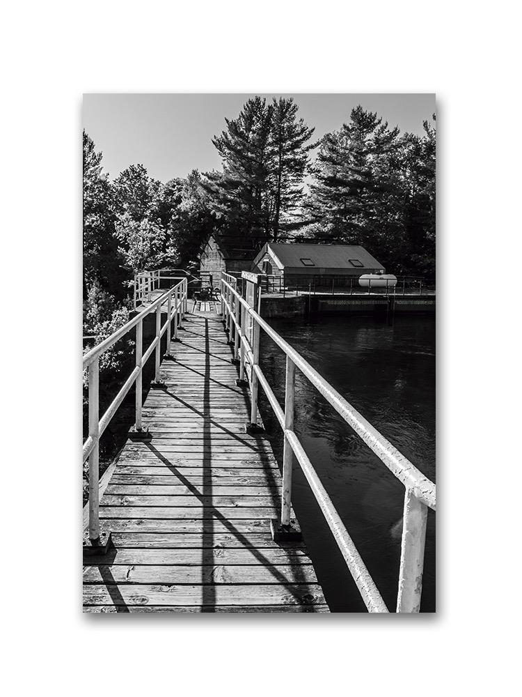 Wooden Pathway Over A Lake Poster -Image by Shutterstock