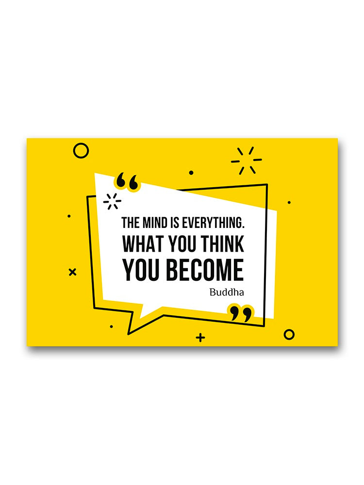 The Mind Is Everthing Poster -Image by Shutterstock