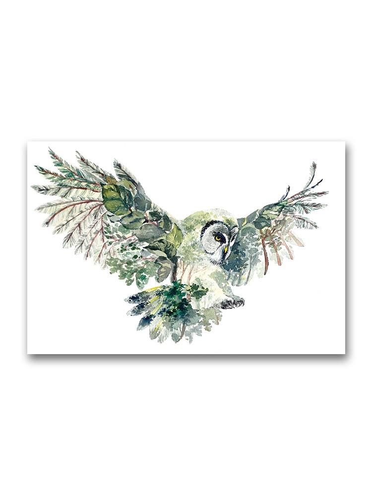 Forest Owl Poster -Image by Shutterstock