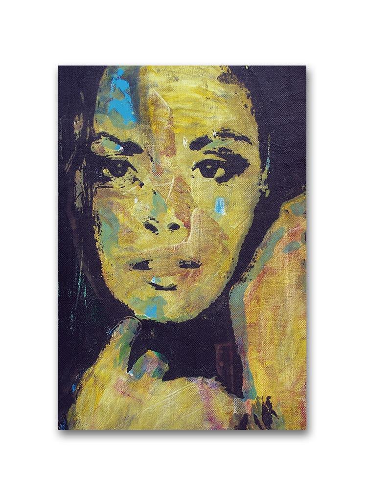 Oil Painting Woman Portrait Poster -Image by Shutterstock