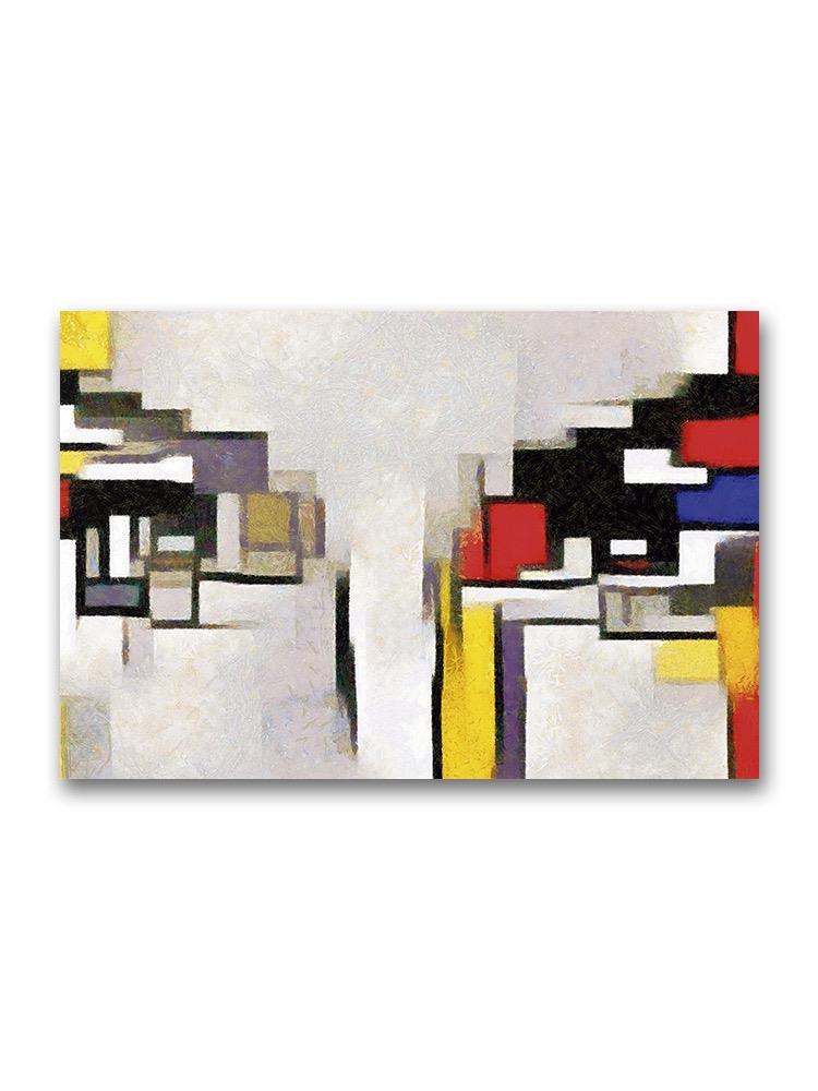 Cubes In Vivid Colors Poster -Image by Shutterstock