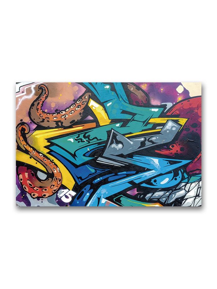 Street Art Graffiti Style Poster -Image by Shutterstock