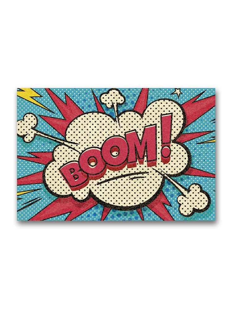Boom! Pop Art Poster -Image by Shutterstock