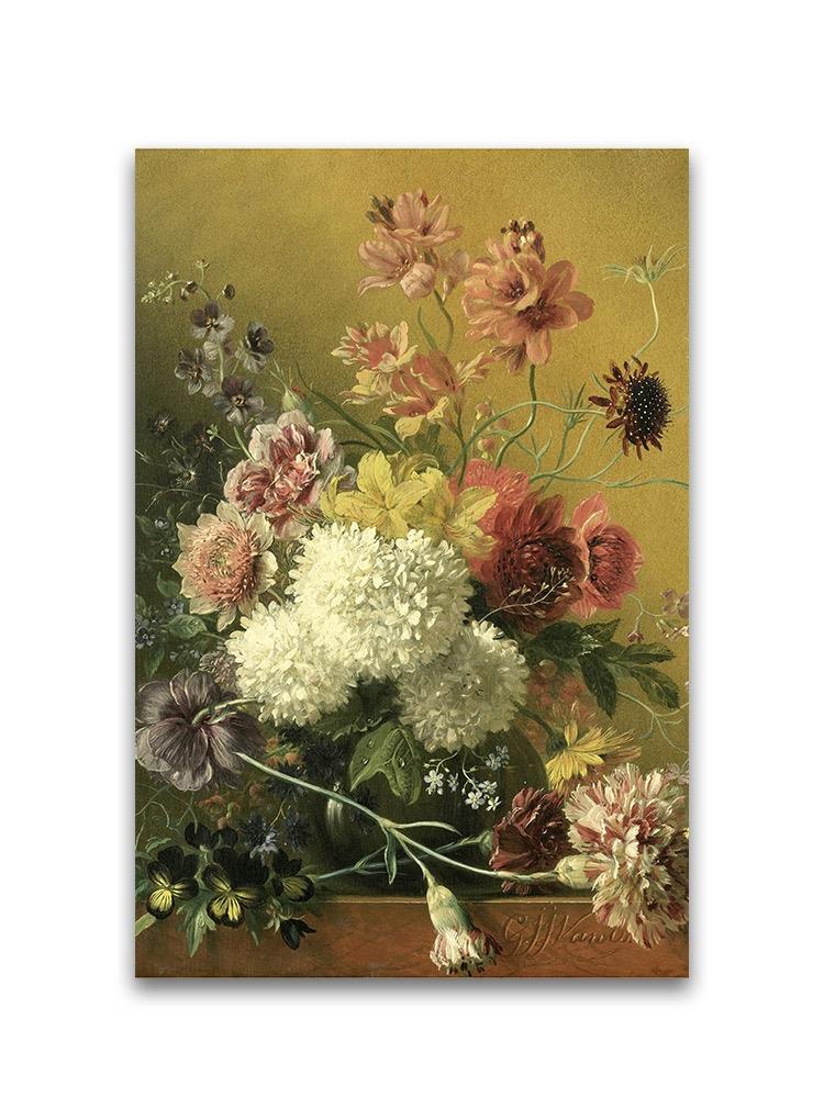 Flowers In Light Oil Painting Poster -Image by Shutterstock