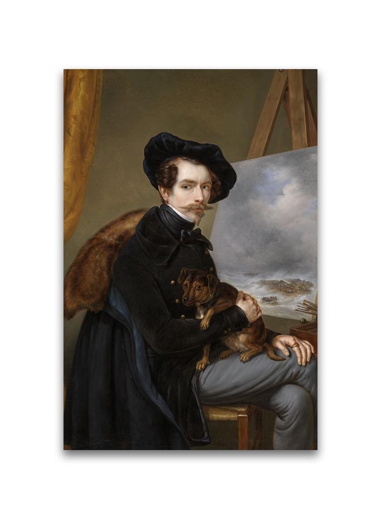 Louis Meijer Self Portrait  Poster -Image by Shutterstock