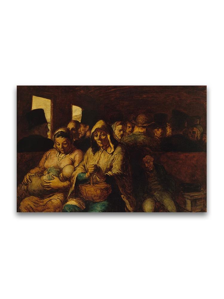 Third Class Carriage Daumier  Poster -Image by Shutterstock