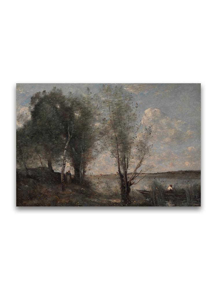 Boatman Camille Corot  Poster -Image by Shutterstock