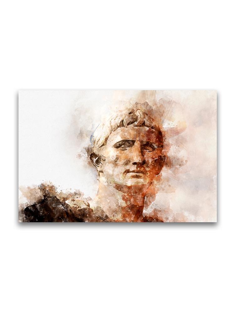 Emperor Trajano Sculpture Poster -Image by Shutterstock