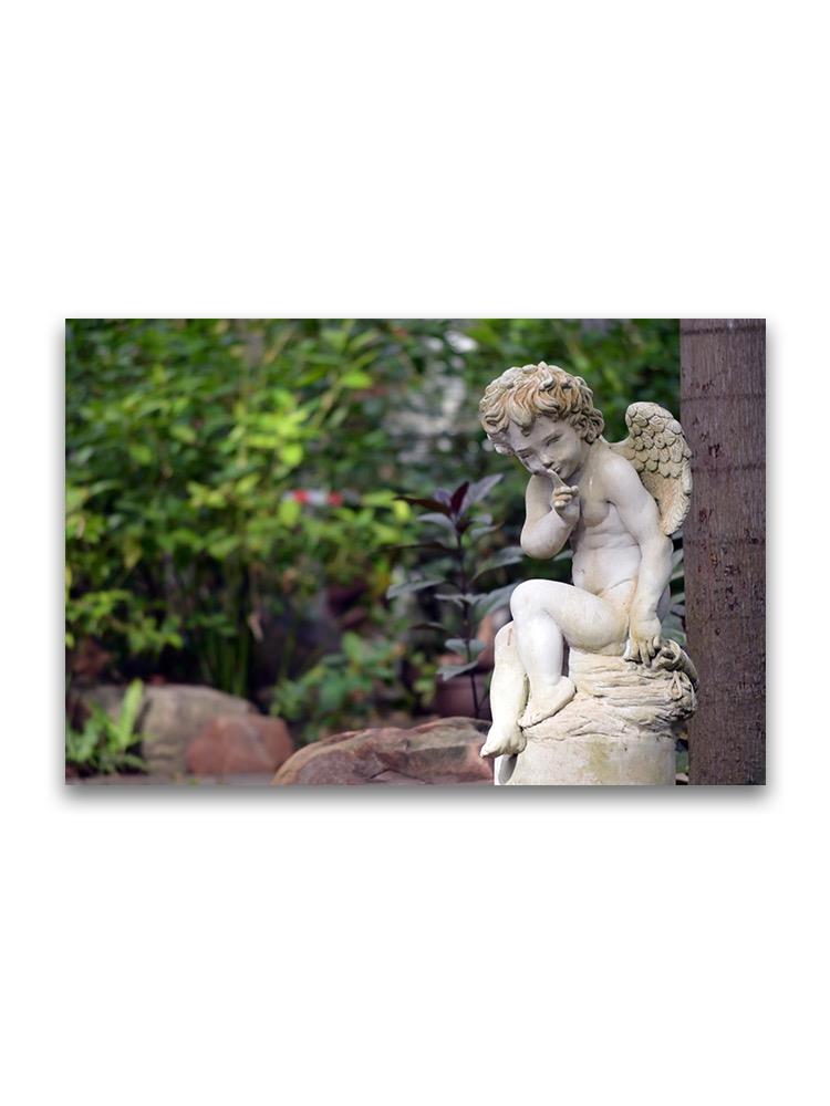 Angel Figure Sitting Poster -Image by Shutterstock