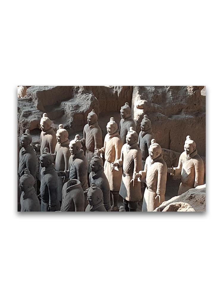 Terracotta Army Sculptures Poster -Image by Shutterstock