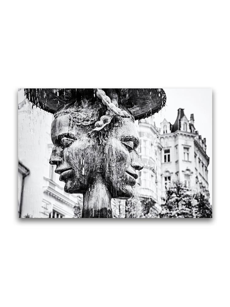 Sculpture In Karlovy Vary Poster -Image by Shutterstock