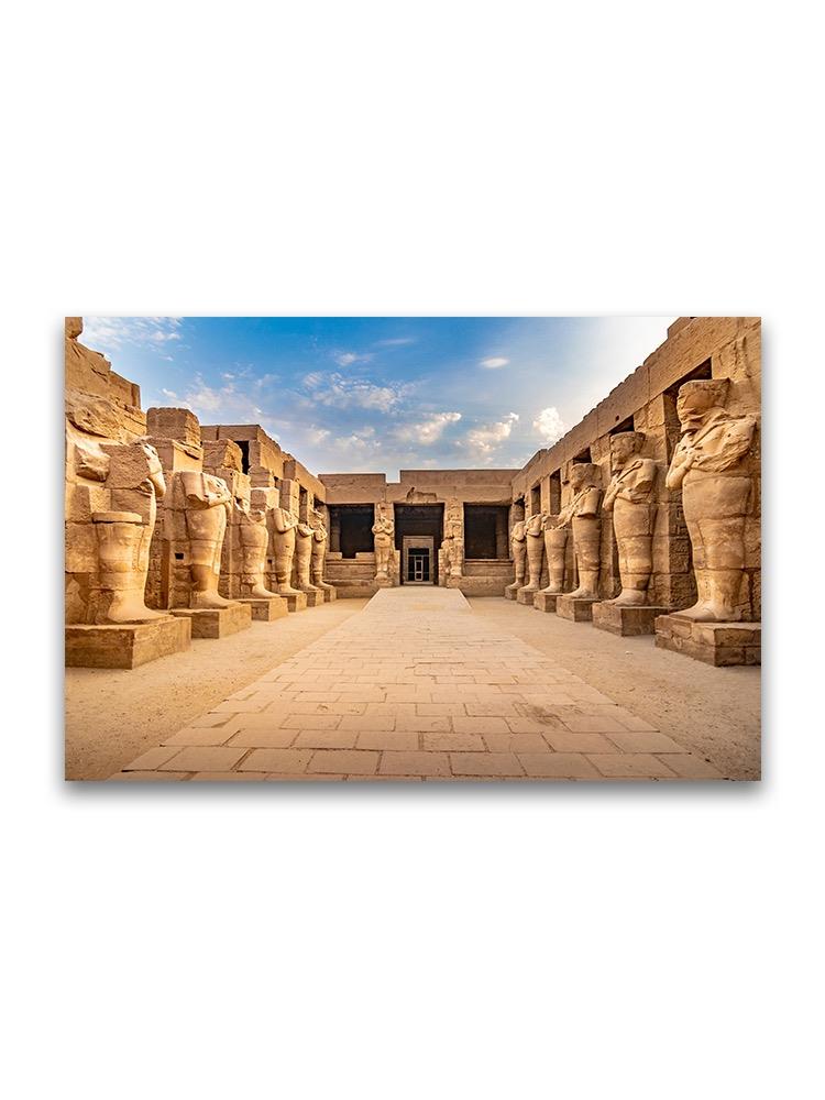 Exploring Egypt - Karnak Temple Poster -Image by Shutterstock