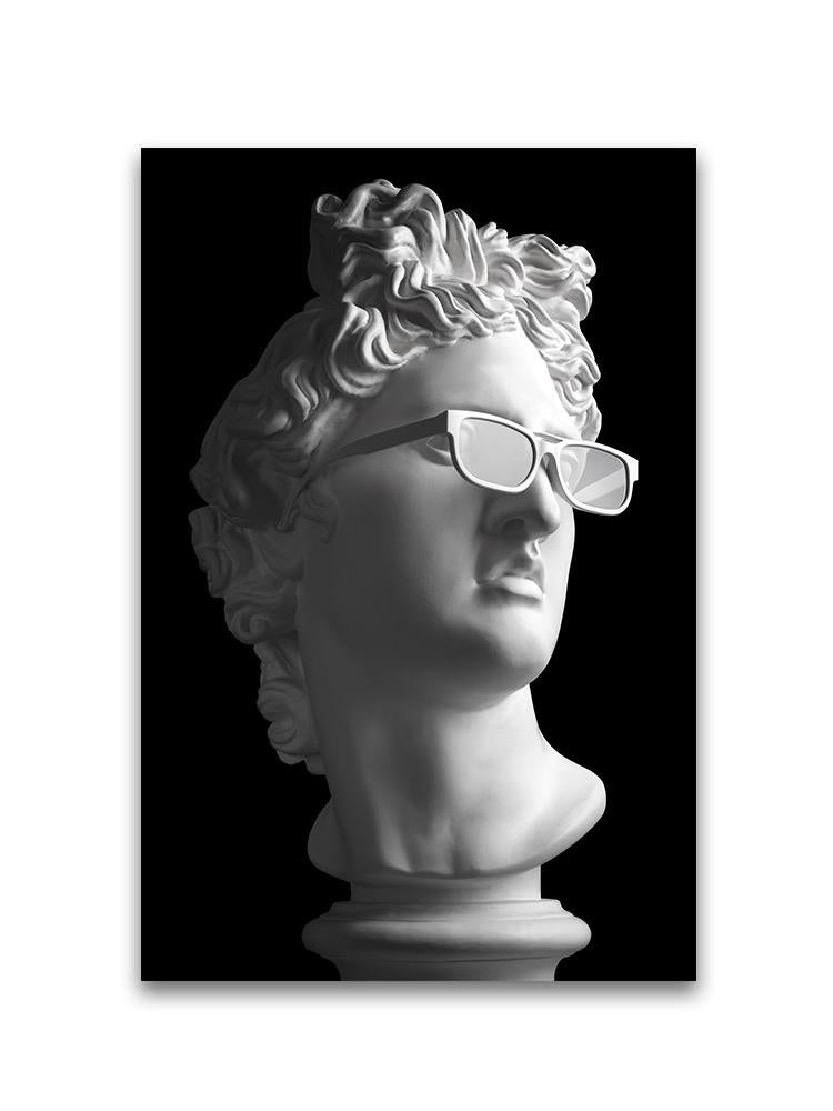 Gypsum Statue Of Apollo's Head Poster -Image by Shutterstock