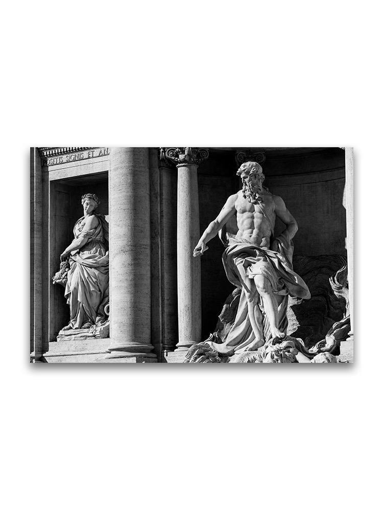 Trevi Fountain In Rome Poster -Image by Shutterstock